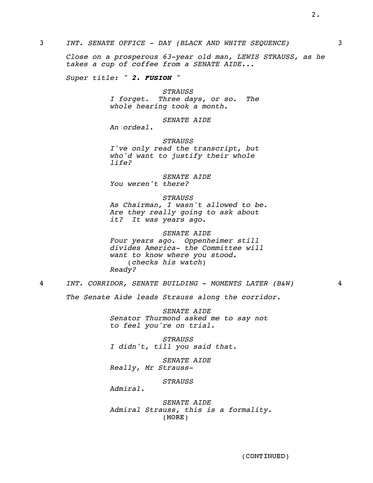 Script Page