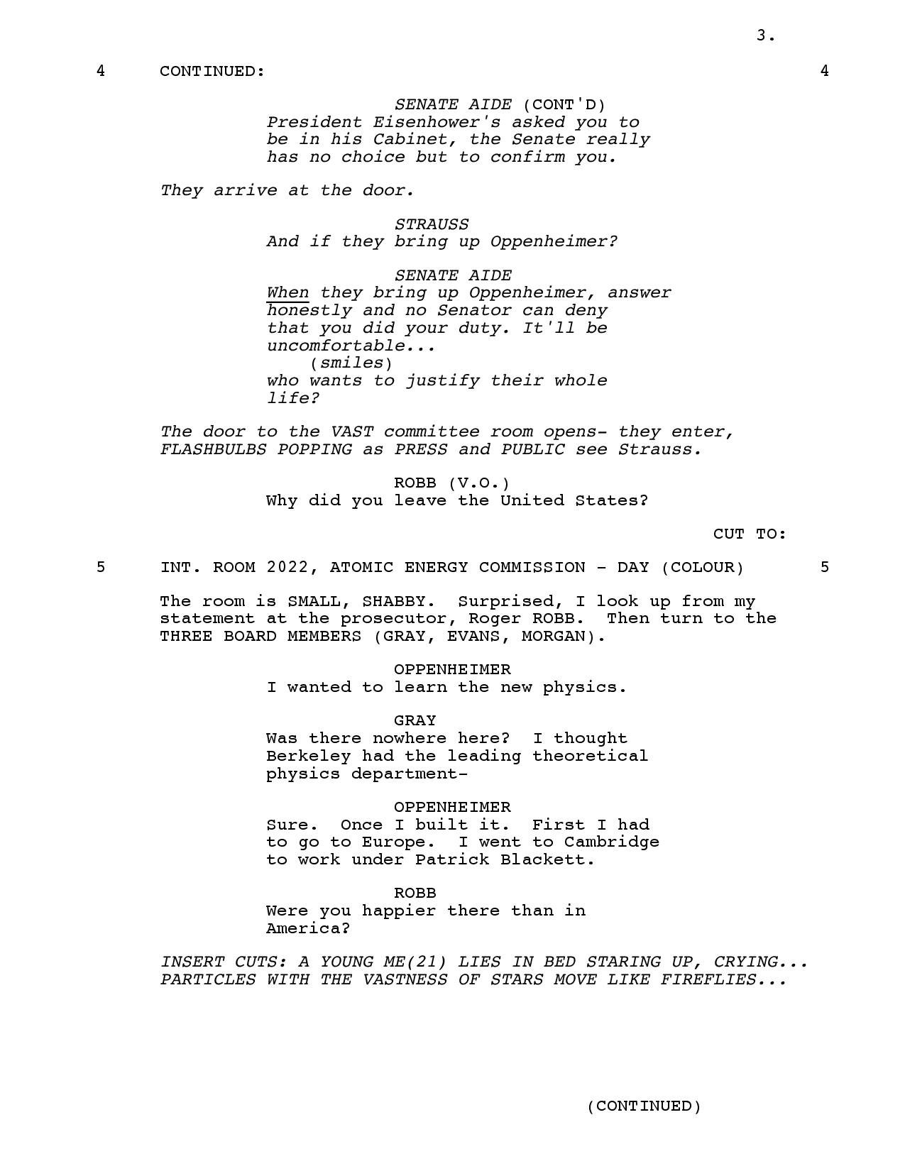 Script Page